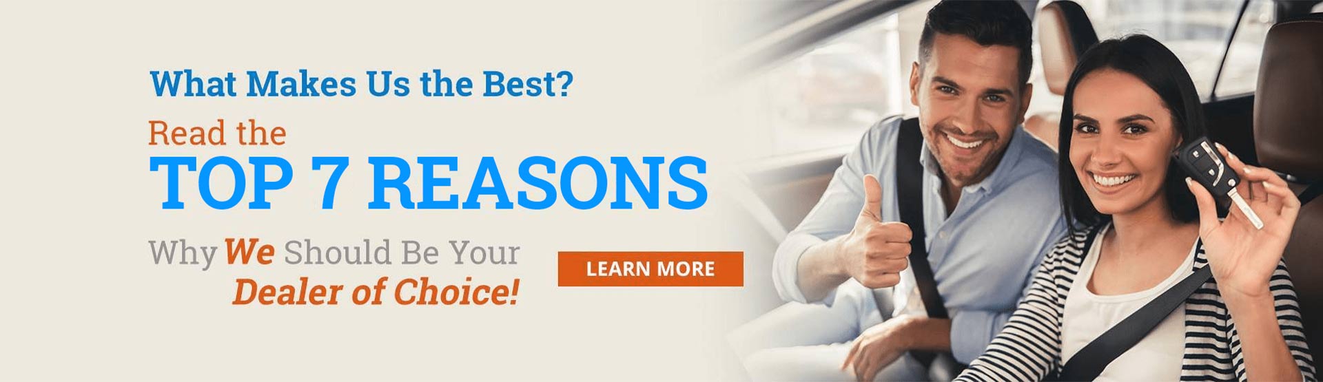 Top 7 Reasons to Shop with Deal Time Cars & Credit